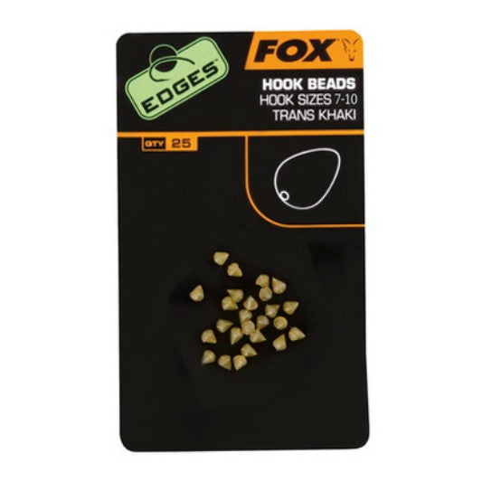 Fox Edges Hook Beads 7-10 Trans Khaki