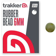 Trakker Rubber Beads 6 mm