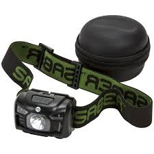 Saber Sensorbeam Head Torch Fishing USB Rechargeable Headlight Headlamp Camping