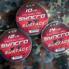 ESP Syncro Surface XT Mono NEW Carp Fishing Zig Surface Line *Full Range*