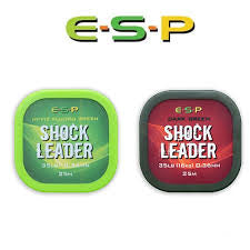 ESP  Shock Leader - Hi Viz Green & Dark Green