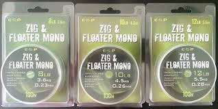 ESP Zig & Floater Mono 100M Spool of 8LB, 10LB or 12LB