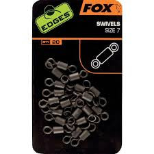 Fox Edges Swivels Size 7